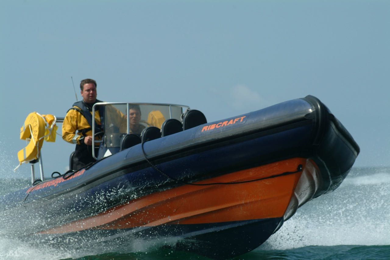 rya powerboat safety boat